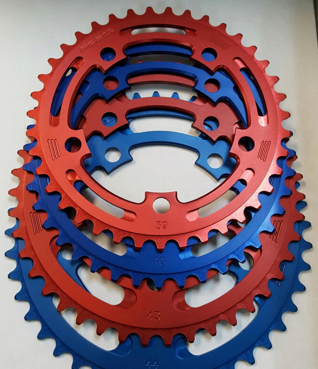 ◇ KCNC ◇ K5-BLADEⅡ-RECTANGULER-CHAINRING / BLK / 53T